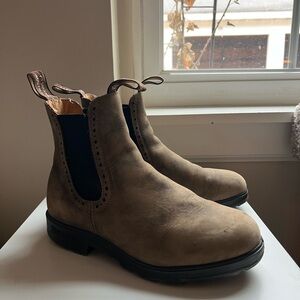 Blundstone Brown Leather Ankle Boots